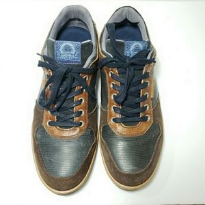 Bullboxer Modus Casual Leather Sneakers Walking Shoes